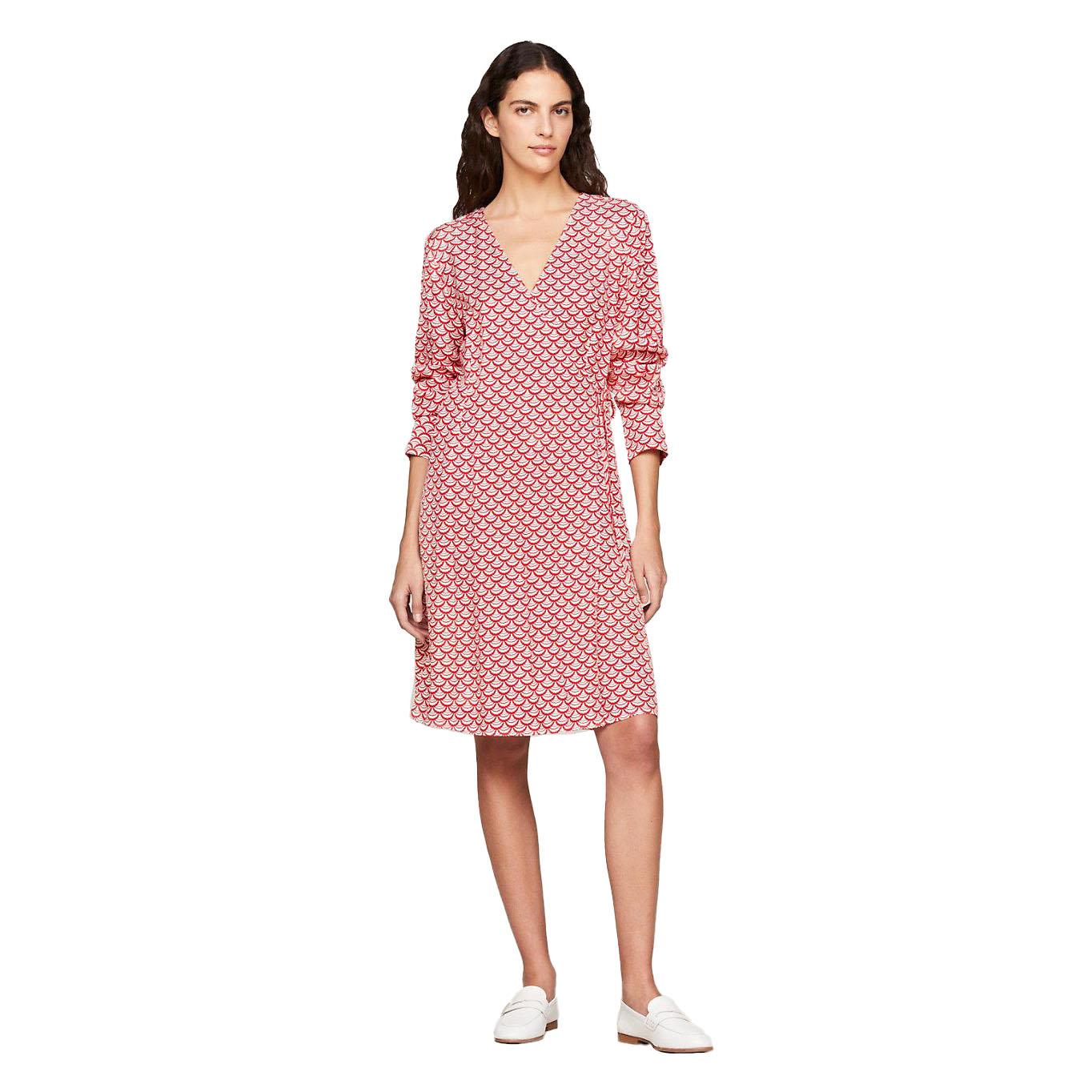 Tommy Hilfiger Seal Fit & Flare Knee Dress